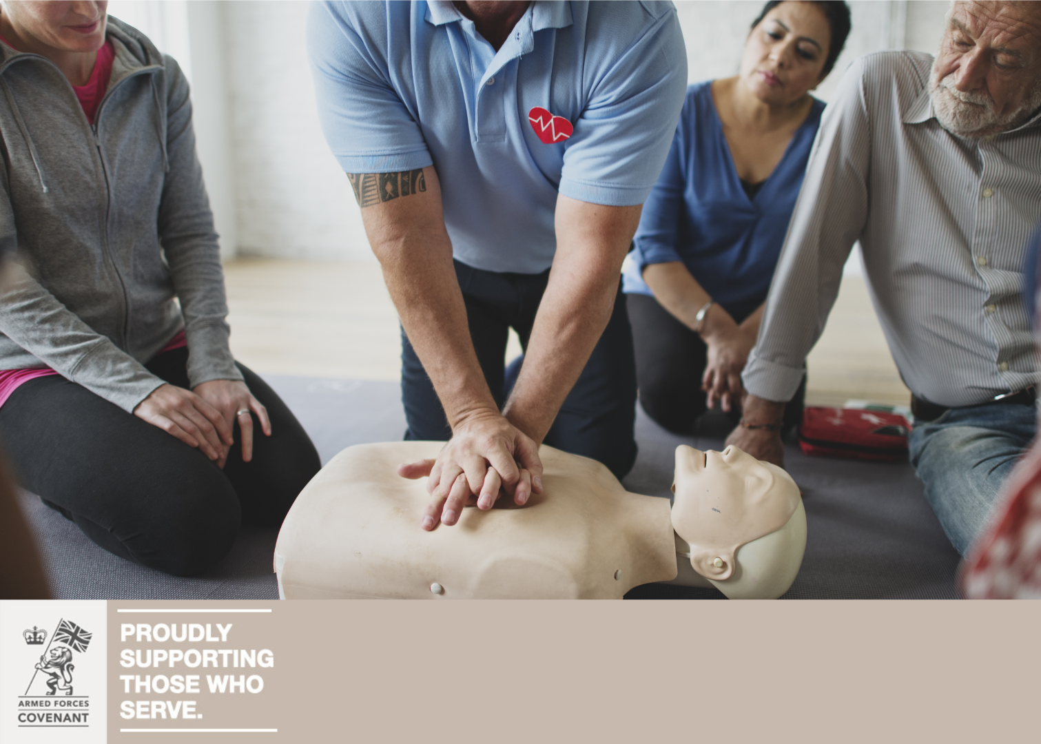 First aid training - CPR